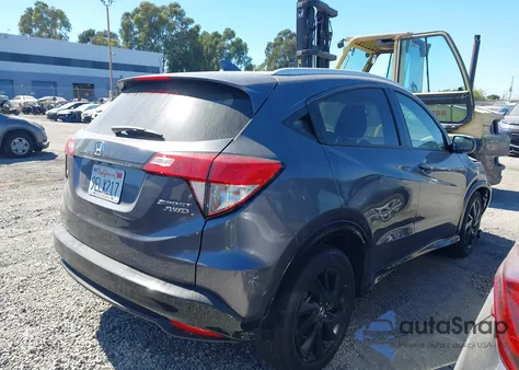 2021 Honda Hr-V Sport z USA, uszkodzony, nr VIN 3CZRU6H18MM731817